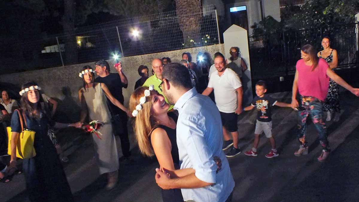 Ugento la serenata alla sposa