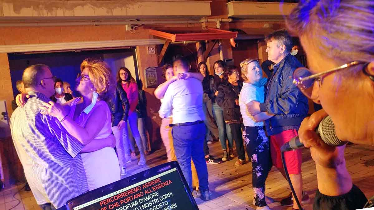 Foggia serenata dello sposo