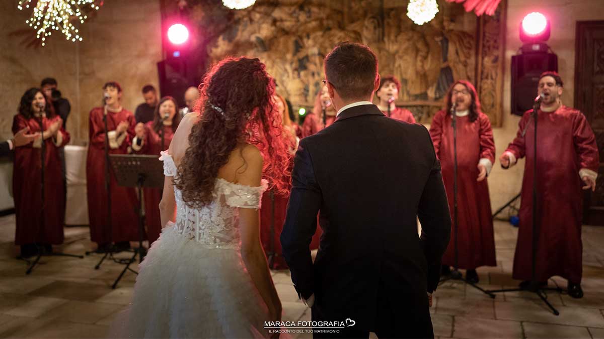 Coro Gospel matrimonio Puglia