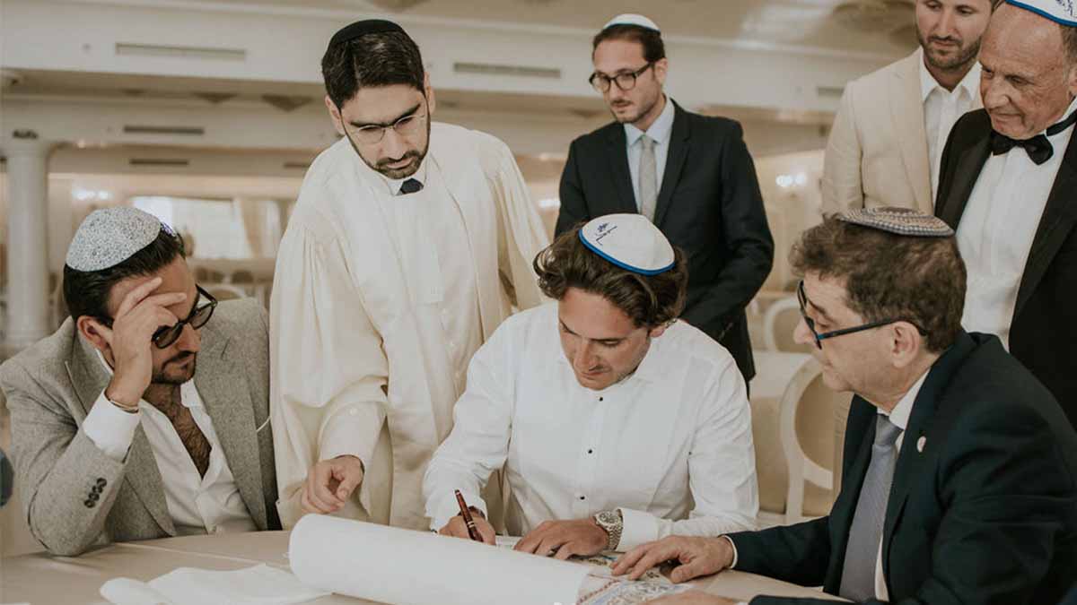 Matrimonio ebraico in Italia