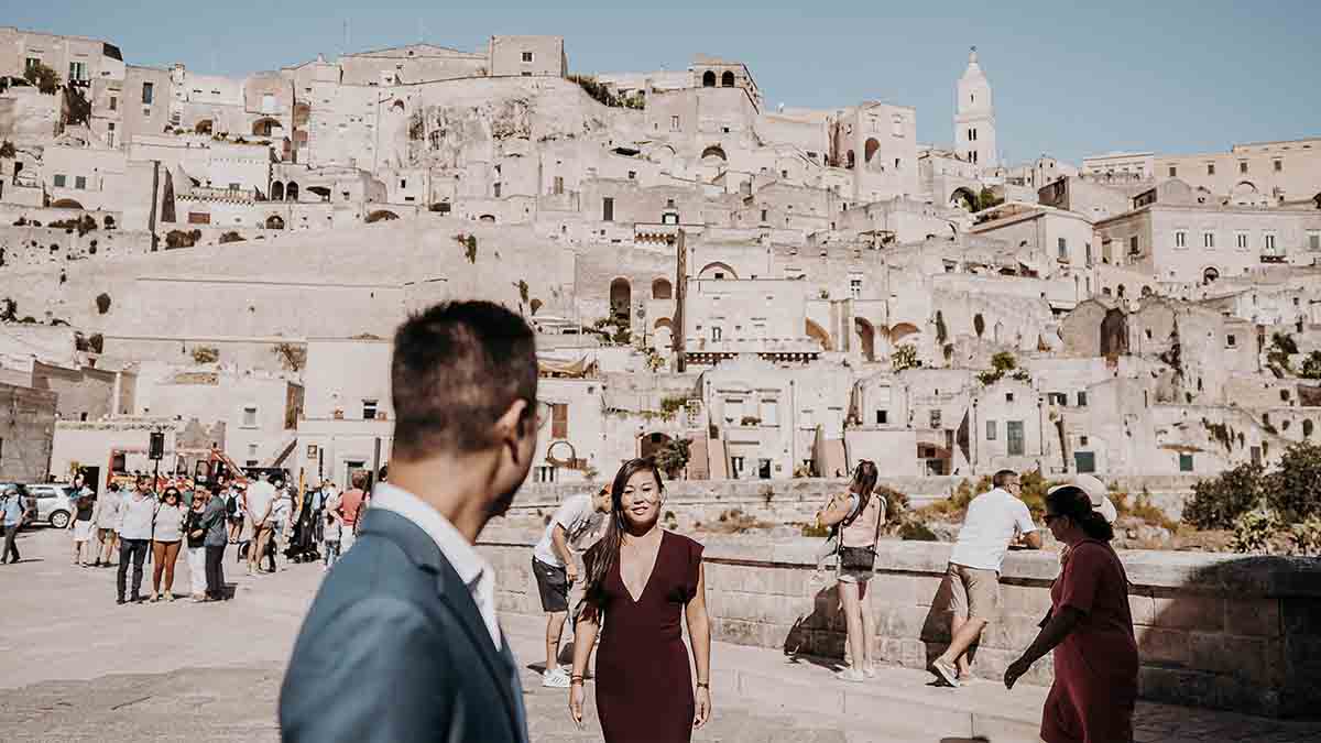 Proposta di matrimonio a Matera