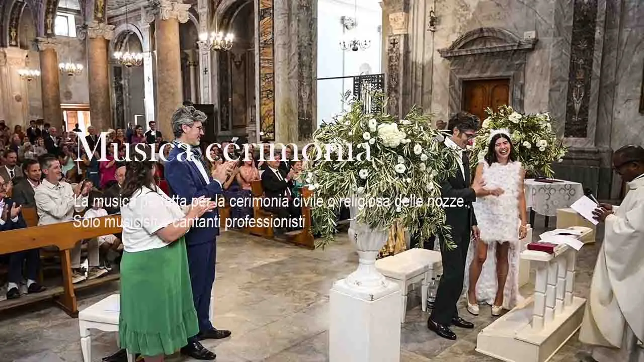 musica cerimonia matrimonio religioso civile puglia Lecce