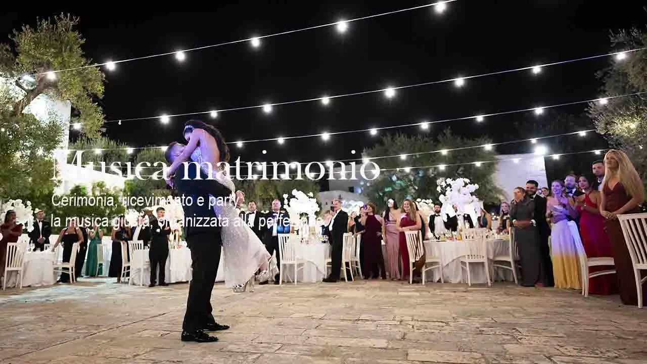 Musica matrimonio Puglia Calabria Basilicata