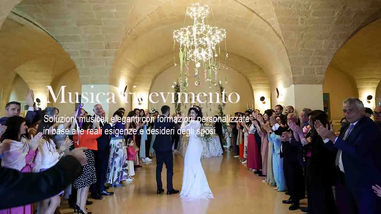 Musica ricevimento matrimonio Lecce Puglia